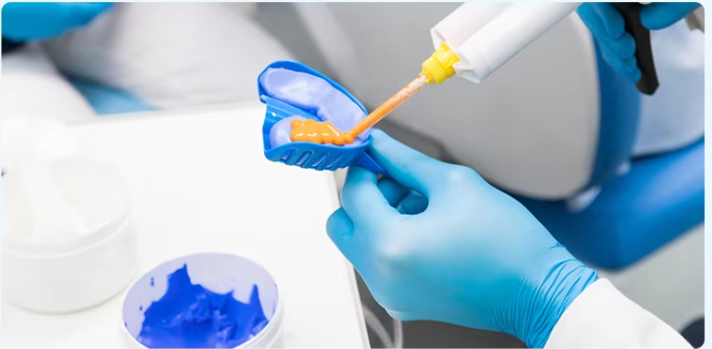 Dental Impression Material Light Body Usage
