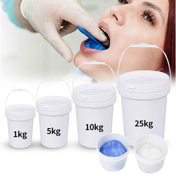 Dental Lab Putty Heavy Body 1KG–25KG In Use