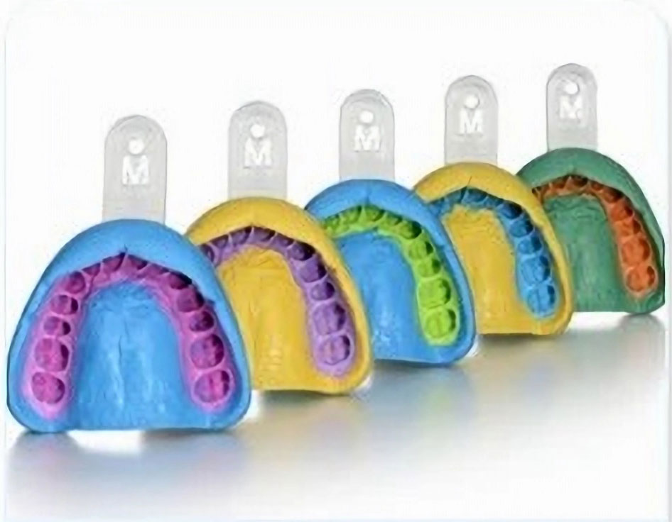 Dental Impression Material with High Color Contrast