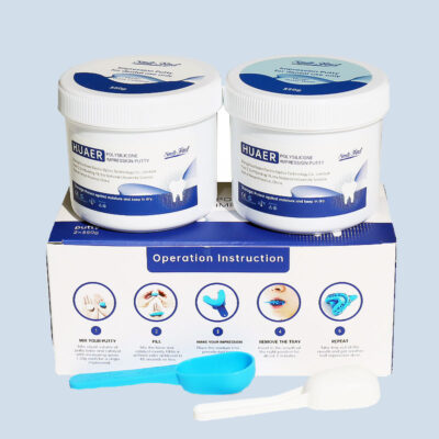 Dental silicone impression putty 350g x2