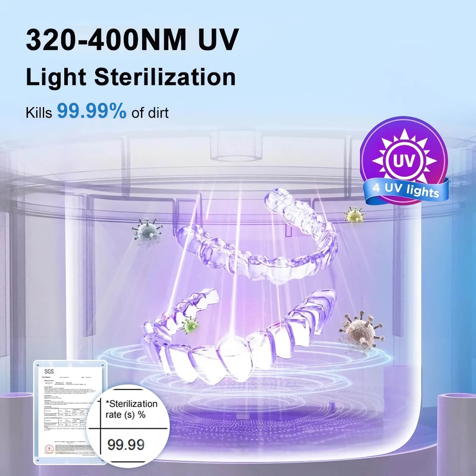 UV sterilizer cleaning