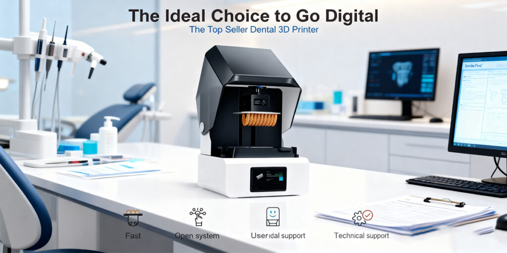 Digital dentistry 3D printing equipment