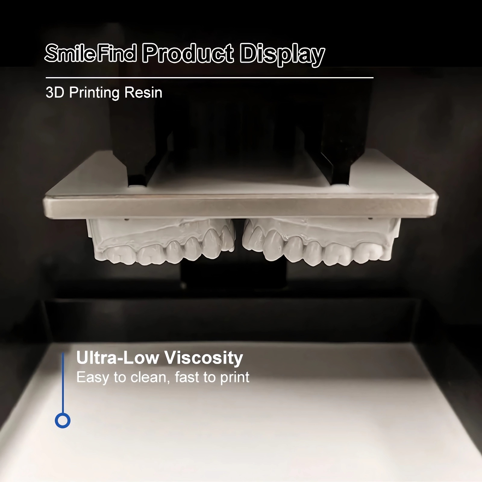 Fast-curing dental 3D printing resin