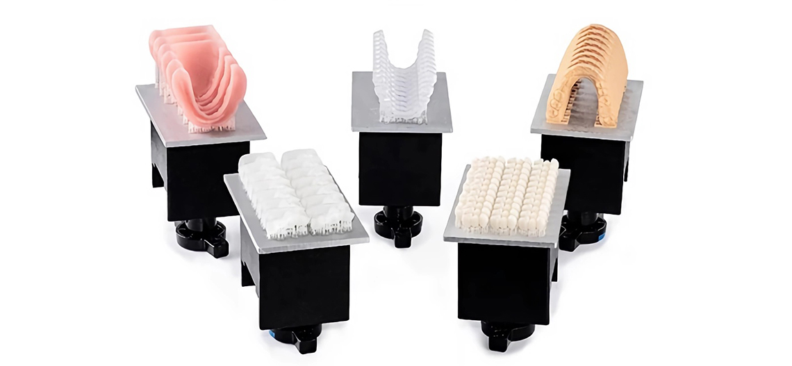 Fast batch 3D printing for dental applications