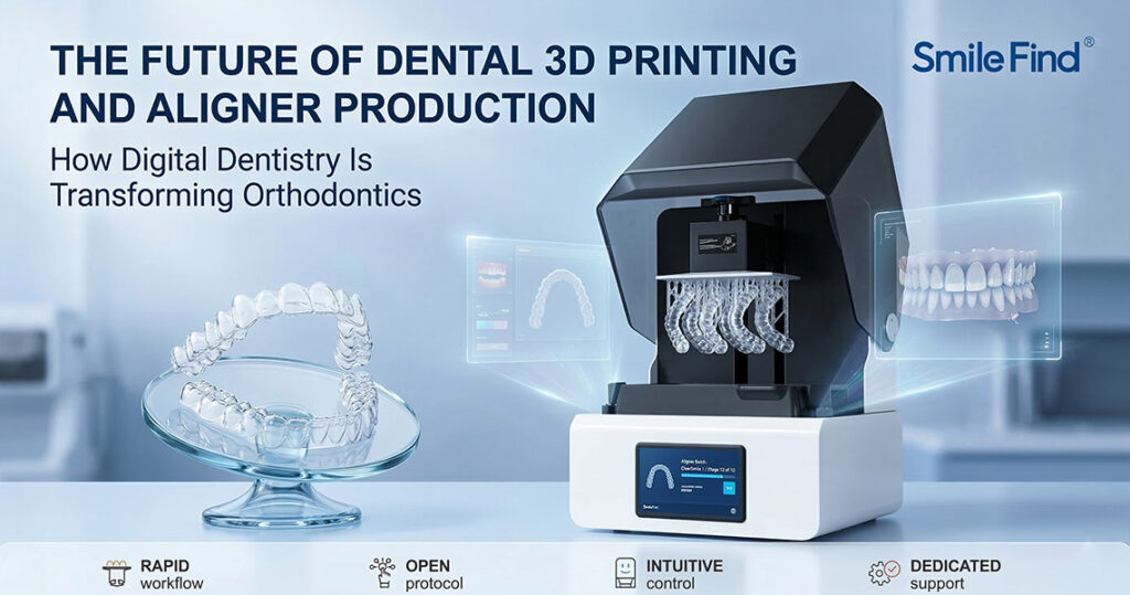The Future of Dental 3D Printing and Aligner Production