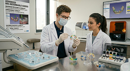 clear PMMA disc for temporary dental restorations