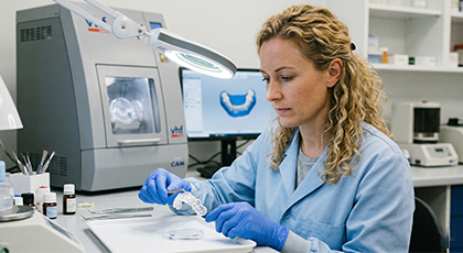 high strength transparent PMMA dental blank disc