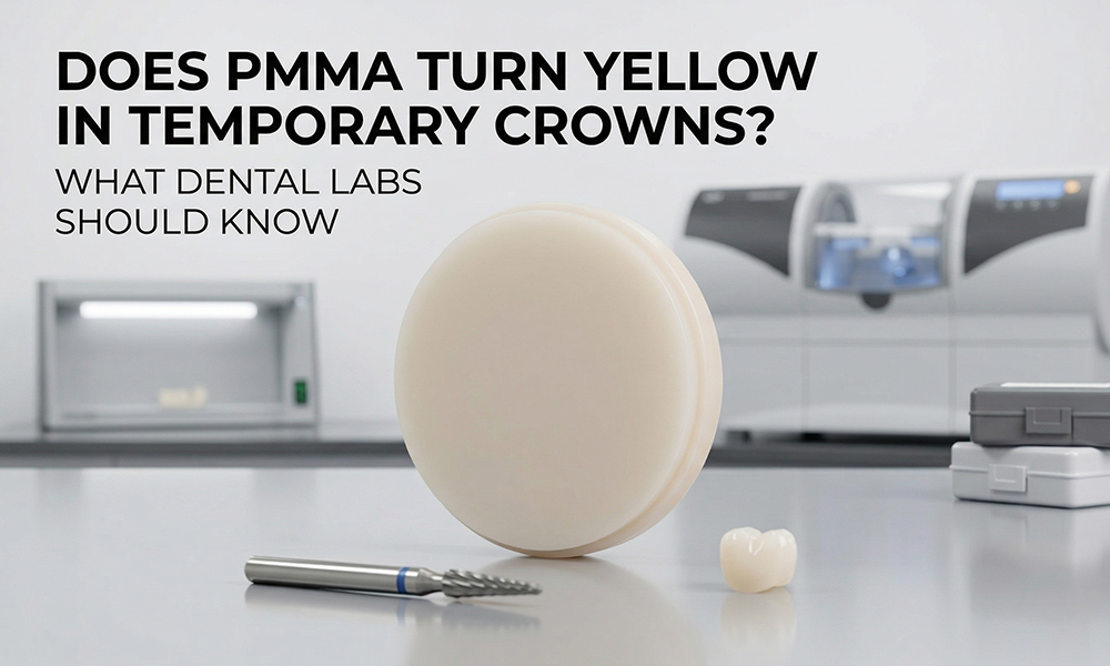 PMMA dental material