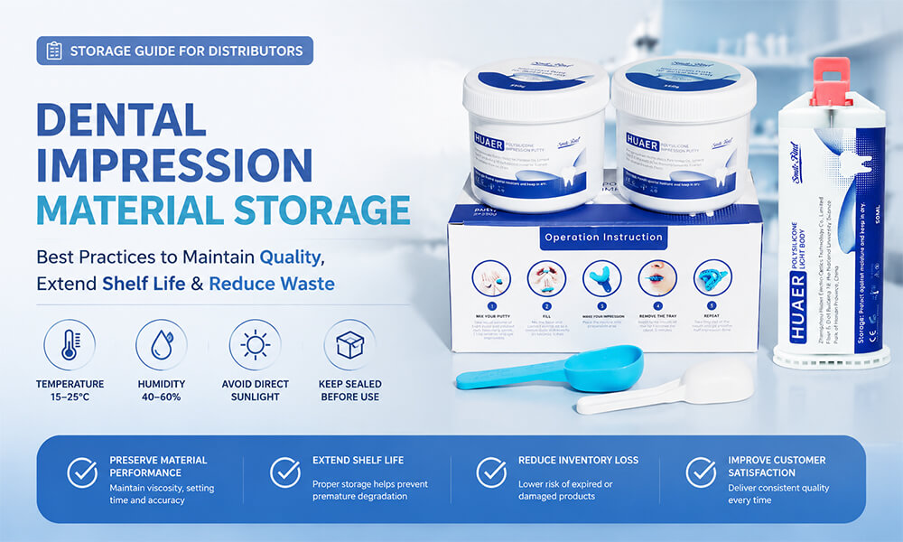Dental Impression Material Storage