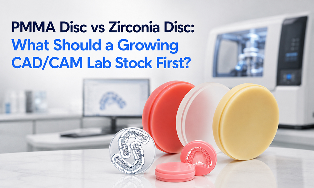 PMMA Disc vs Zirconia Disc