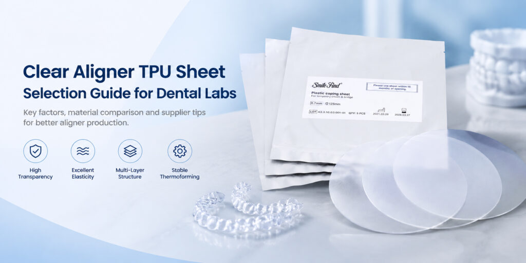 How to Choose the Right TPU Sheet for Clear Aligner Manufacturing